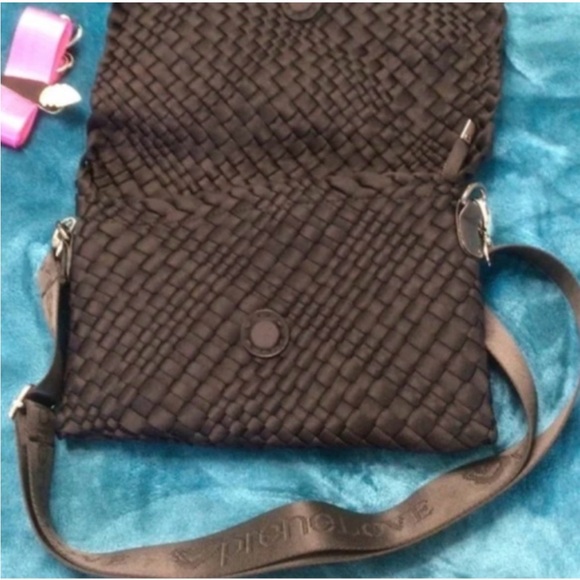 EUC Prenelove woven messenger bag & small pouch black - Picture 5 of 6